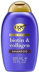 OGX Biotin Collagen Volumizing Shampoo, Fine Hair, Sulfate-Free, 13 Fl Oz