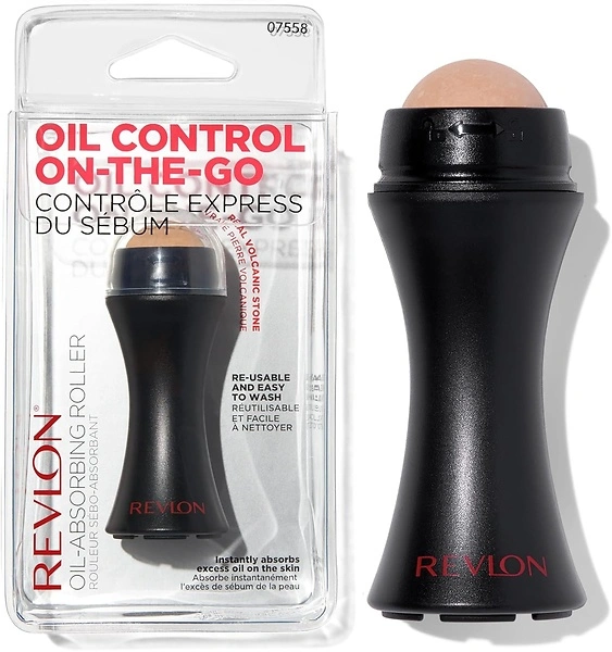 Revlon Face Roller, Oily Skin Control, Oil Absorbing, Volcanic Skincare Tool