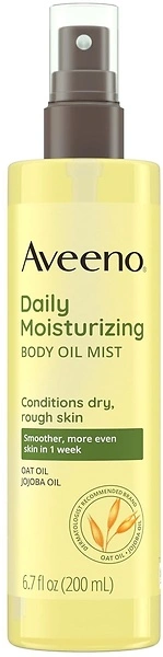 Aveeno Daily Moisturizing Dry Body Oil Mist with Oat & Jojoba Oil, 6.7 fl oz