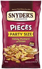 Snyder's of Hanover Honey Mustard & Onion Flavored Pretzel Pieces, 18 Oz