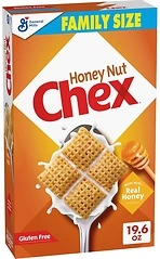 Honey Nut Chex Cereal Family Size, 19.6 OZ