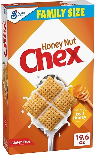 Honey Nut Chex Cereal Family Size, 19.6 OZ