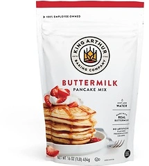 King Arthur Buttermilk Pancake Mix Just Add Water, Non-GMO, 16 Oz