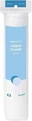 Amazon Basics Hypoallergenic 100 Cotton Rounds, 100 Count