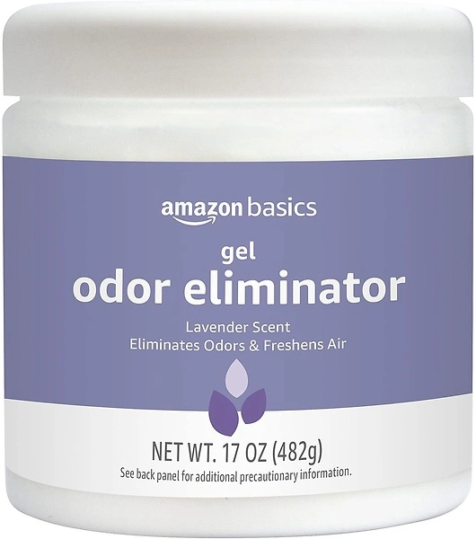 Amazon Basics Gel Odor Eliminator, Lavender, 1.06 Pound