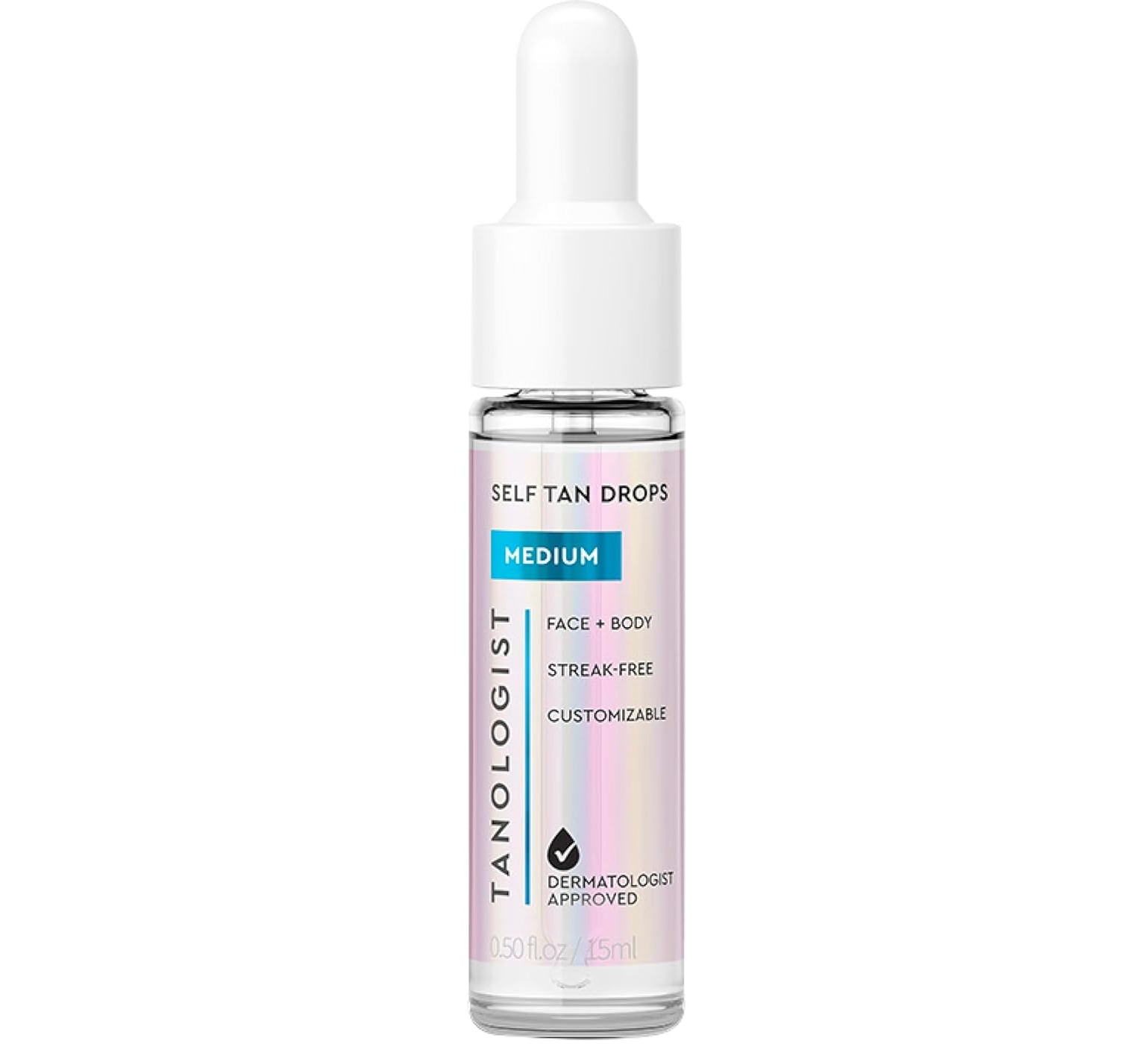 Tanologist Self-Tan Drops - Medium, Bronzing Serum, 1.01 fl oz