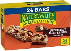 Nature Valley Chewy Granola Bars, Dark Chocolate Peanut Almond, 24 ct