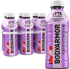 BODYARMOR LYTE Dragonfruit Berry Sports Drink, Vitamins & Electrolytes, 20 Oz, 6 Pack
