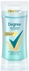 Degree Advanced Protection Antiperspirant Deodorant, Vanilla & Jasmine, 2.6 oz