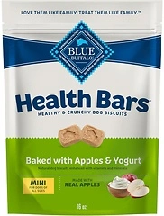 Blue Buffalo Health Bars Mini Crunchy Dog Biscuits, Apples & Yogurt, 16 oz