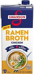 SWANSON S Ramen Chicken Broth, 32 Oz Carton