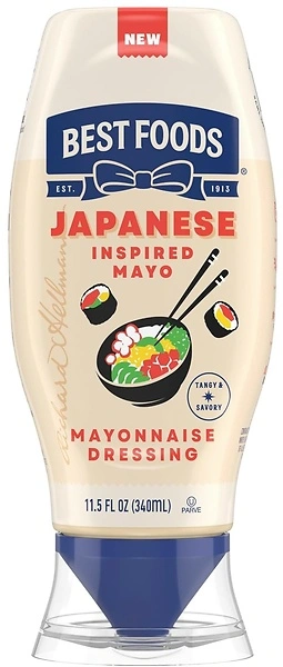 Best Foods Japanese-Inspired Tangy & Savory Mayonnaise Dressing, 11.5 oz