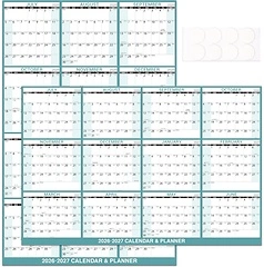2026 Dry Erase Calendar - Large Wall Calendar, 32'' x 48'', Laminated