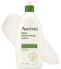 Aveeno Daily Moisturizing Body Lotion for Normal to Dry Skin, 18 Fl Oz