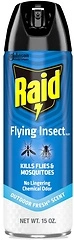 Raid Flying Insect Killer, Kills Flies & Mosquitoes, 15 oz, Indoor & Outdoor Use