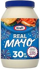 Kraft Real Mayo Creamy & Smooth Mayonnaise, Keto & Low Carb, 30 fl oz Jar