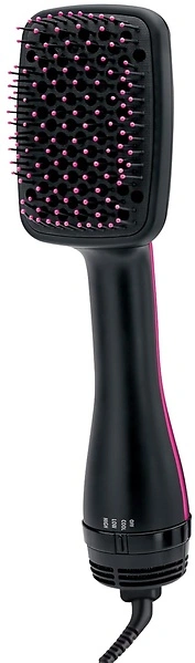 REVLON One-Step Hair Dryer and Styler, All-in-One Brush Straightener, Black