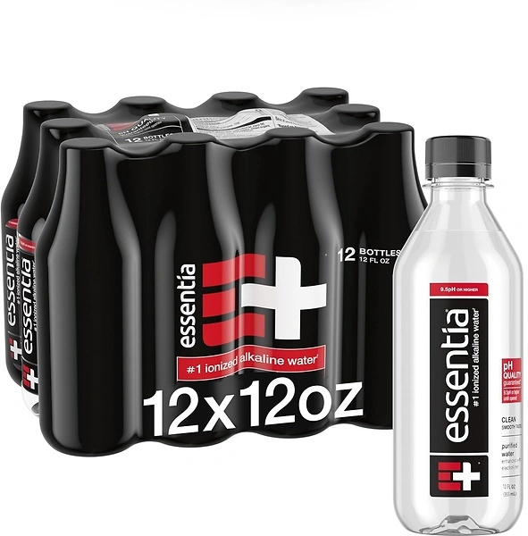 Essentia Water, Water Ionized Alkaline, 12 Fl Oz, 12 Pack