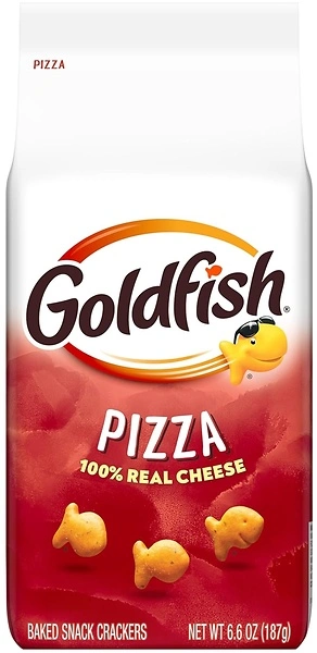 Goldfish Pizza Cheese Crackers, 6.6 Oz Bag
