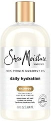 Shea Moisture Daily Hydration Shampoo, Virgin Coconut Oil, Sulfate - Free, 13 oz