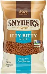 Snyder's of Hanover, Itty Bitty Minis Pretzels, 12 Oz Bag