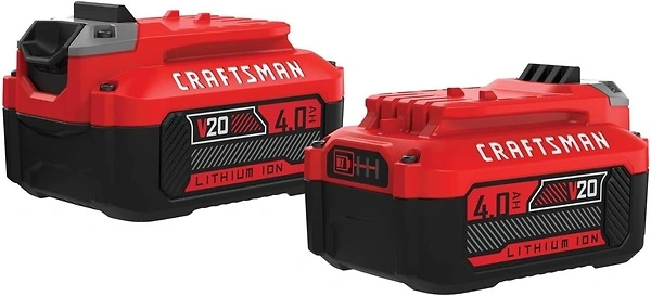 CRAFTSMAN V20 4Ah Lithium Ion Power Tool Battery 2-Pack