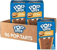 Pop-Tarts Frosted S'mores, Breakfast Foods, Value Pack, 64 Pastries