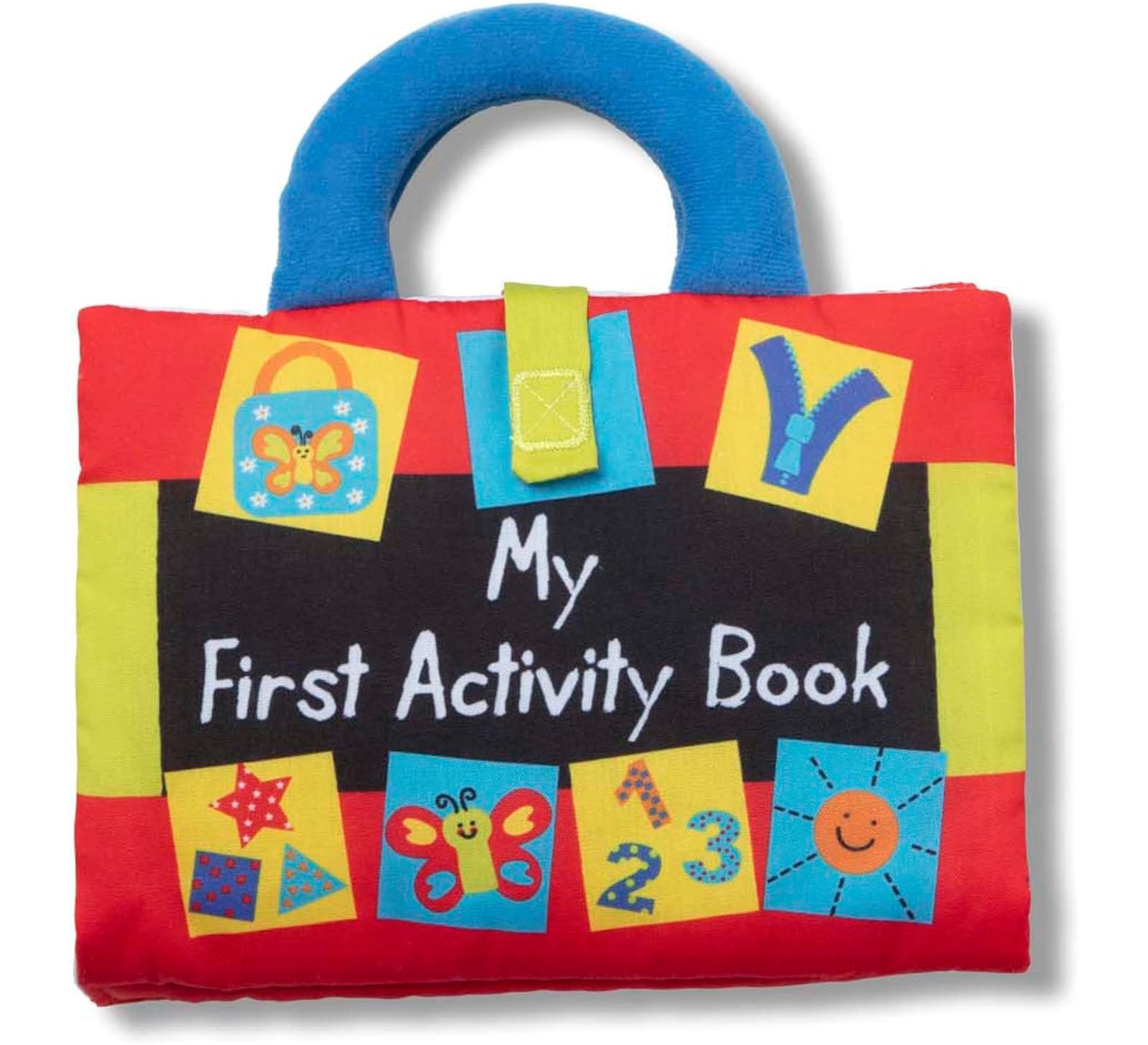 Melissa & Doug K's Kids My First Activity Book, 8-Page Soft Book for Babies