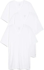 Calvin Klein Men's Cotton Classics Multipack V Neck T - Shirts