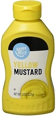 Amazon Grocery Yellow Mustard, Kosher, 8 Oz
