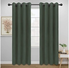 Easy - Going Blackout Curtains, Thermal Insulated Grommet, Noise Reduction, 2 Panels