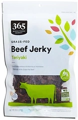 365 by Whole Foods Market, Grass-Fed Beef Jerky, Teriyaki, 8 Ounce