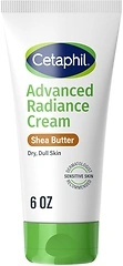 Cetaphil Advanced Radiance Cream with Shea Butter, 6 oz, 48 Hour Hydration