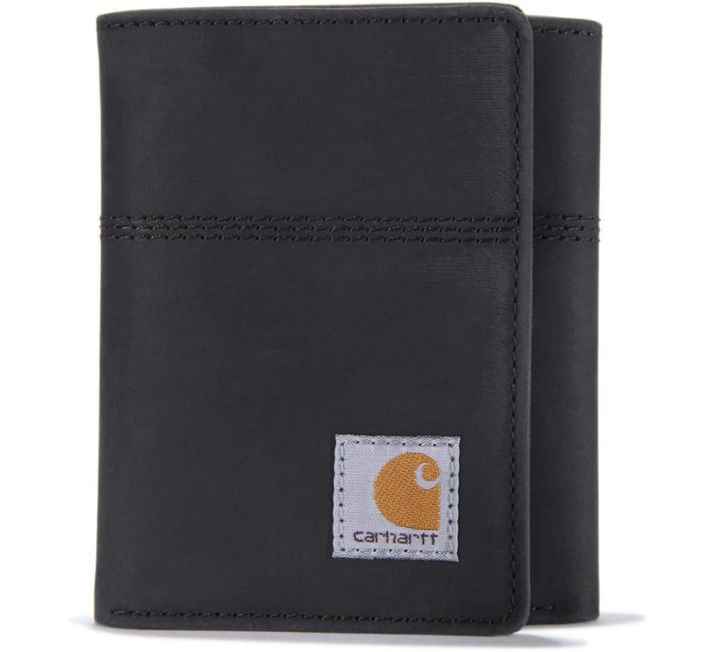 Carhartt Men's B0000208 Saddle Leather Trifold Wallet