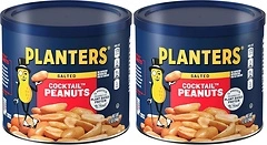 Planters Cocktail Peanuts (12 oz Jar) (Pack of 2)