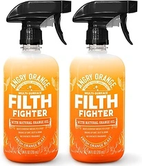 ANGRY ORANGE Citrus Multipurpose Cleaner Spray, 24 oz, 2 Pack