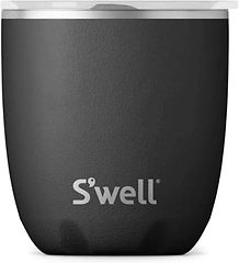 S'well Stainless Steel Tumbler, 10oz, Onyx, Triple Layered Vacuum Insulated