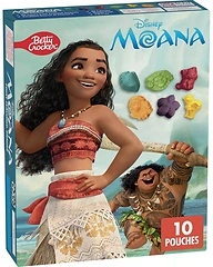 Disney Moana Fruit Flavored Snacks, Fat Free and Gluten Free, 8 oz (10 Pouches)