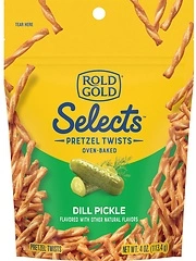Rold Gold Selects, Dill Pickle Pretzel Twists, 4 Oz
