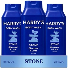 Harry's Men's Body Wash - Stone, 18 fl oz, (3 Pack) - No Parabens or Sulfates