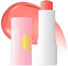 COVERGIRL Clean Fresh Tinted Lip Balm SPF 15 - 20, Orange You A Cutie, 0.14oz