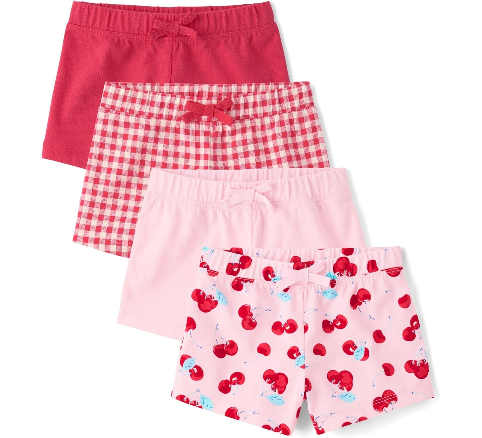 The Children's Place Baby Girls' and Toddler Assorted Knit Shorts
