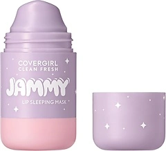 COVERGIRL Clean Fresh Jammy Lip Sleeping Mask, Lavender Scent, 10 Count