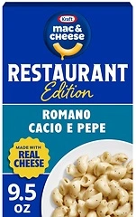 Kraft Mac and Cheese Restaurant Edition, Romano Cacio e Pepe, 9.5 oz Box