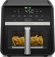 Chefman 9 Qt TurboFry Air Fryer, 7 - in - 1, High - Powered 450F, XL Basket