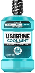 Listerine Cool Mint Antiseptic Mouthwash, Daily Oral Rinse, 1.5 L