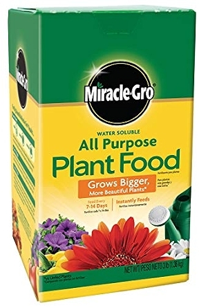 Miracle-Gro Water Soluble All Purpose Plant Food, 3 lb.