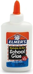 Elmer's Liquid School Glue, Washable, Safe and Nontoxic, 4oz