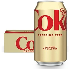 Diet Coke Caffeine Free Soda, 12 fl oz, 12 Pack