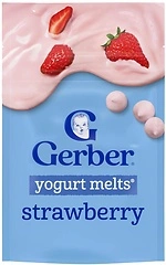 Gerber Stage 3 Strawberry Yogurt Melts, 1 Oz, 7 Pack